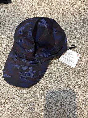 lululemon athletica Navy and Black Camo Running Hat